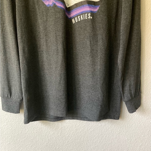 New Men’s Gameday Couture Grey Cotton Polyester Long Sleeve T-Shirt size L - Picture 3 of 11